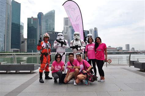 Pink Ribbon Walk 2017: Singapore's Very First Pink Ribbon.